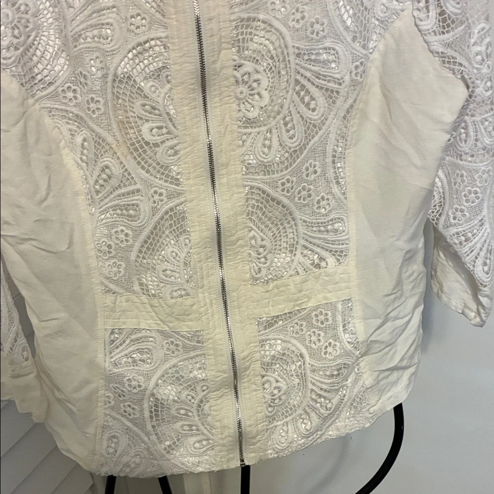 Ashley Stewart Cream Top - Picture 6 of 7